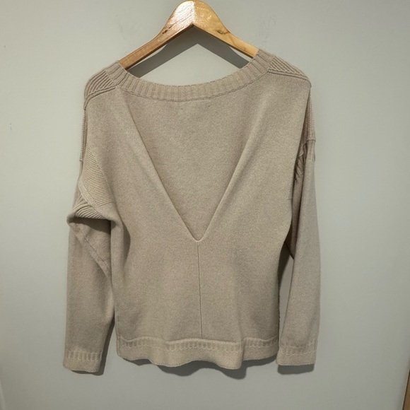 Burberry Classic Cream Crew Neck Sweater - Picture 2 of 3